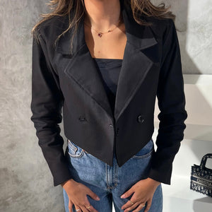 Cropped Blazer