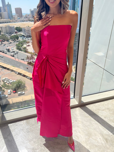 The Maya Gown (Fuchsia)