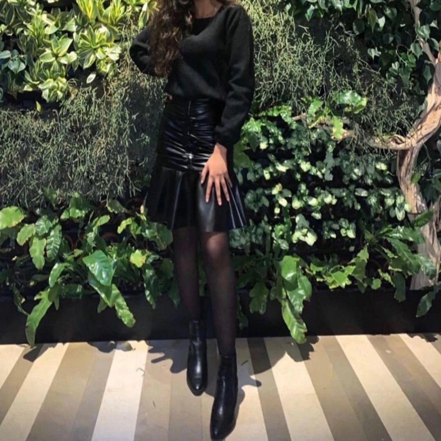 leather skirt 2020