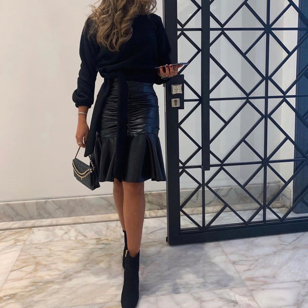 Signature Leather Dress