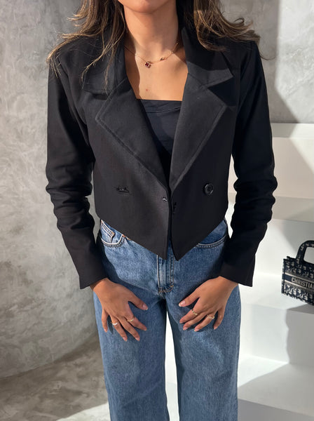 Cropped Blazer